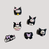 Cute Magnetic Cable Holder Set 6 Pcs Character Cord Clips for Desk Cable Management