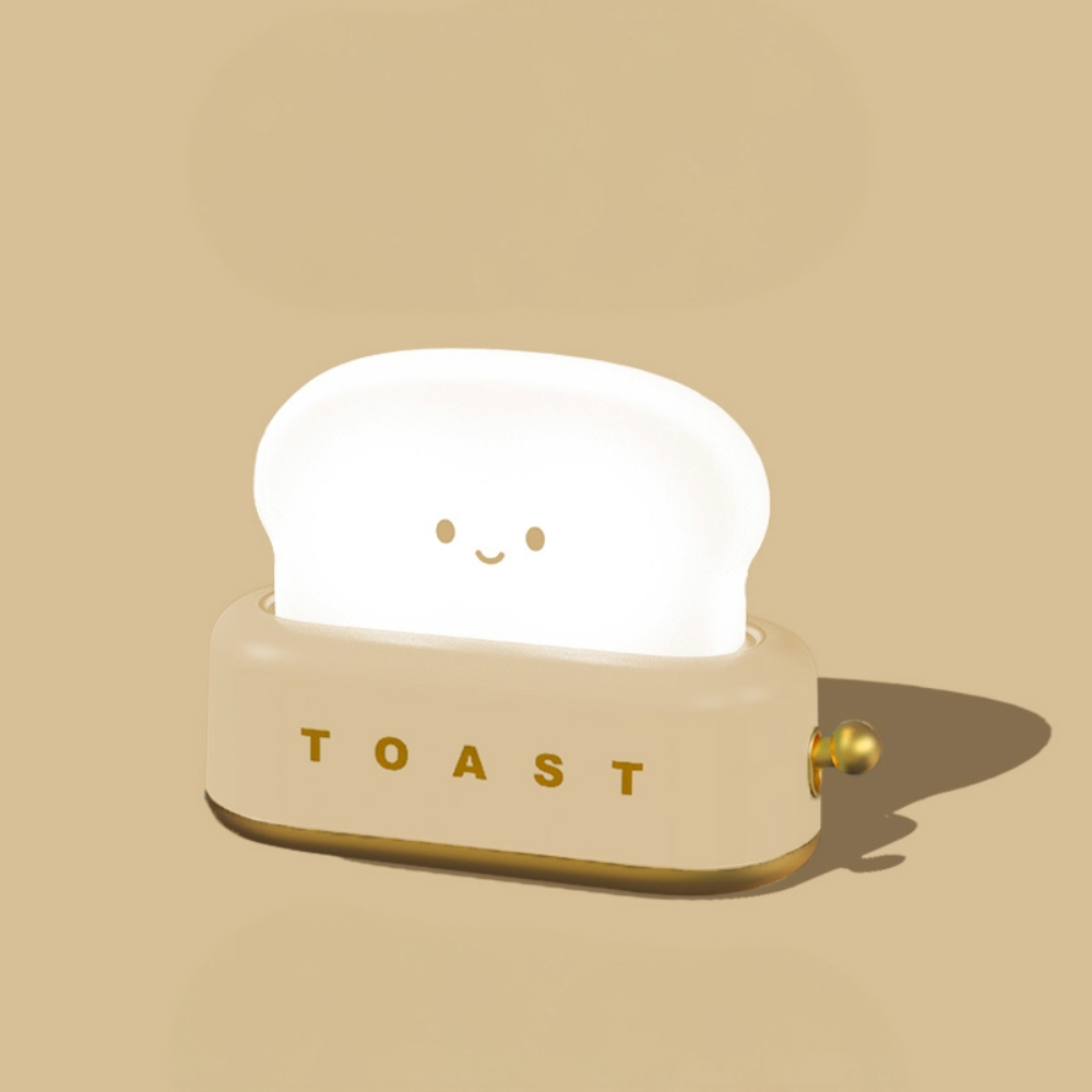 Cute Toast Night Light