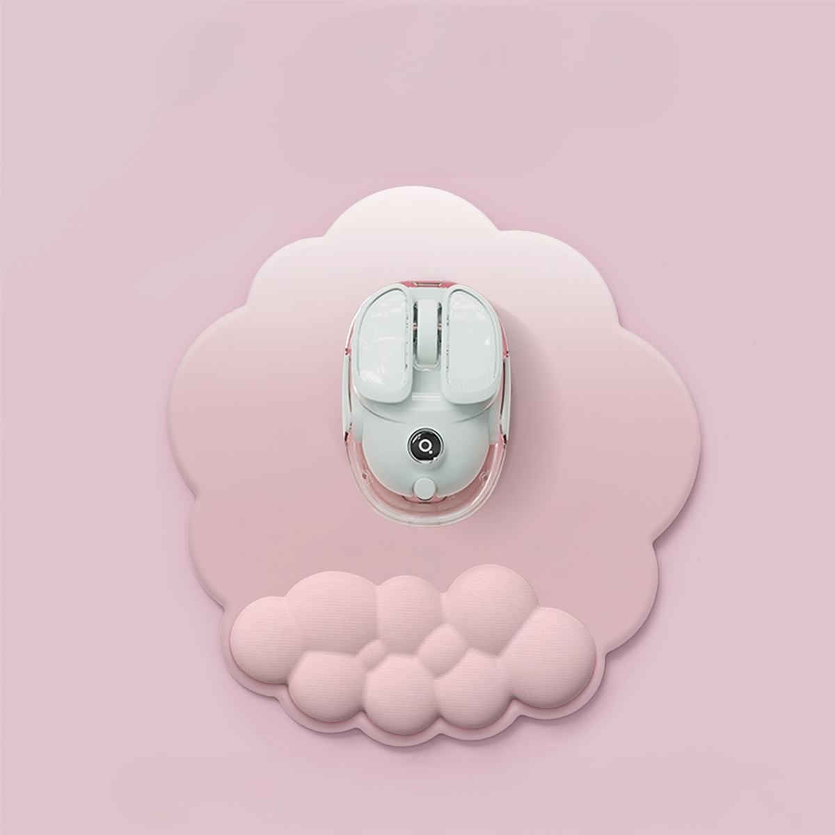 Cloud Wrist Rest Mouse Pad Soft Silicone Hand Cushion for Desk Setup