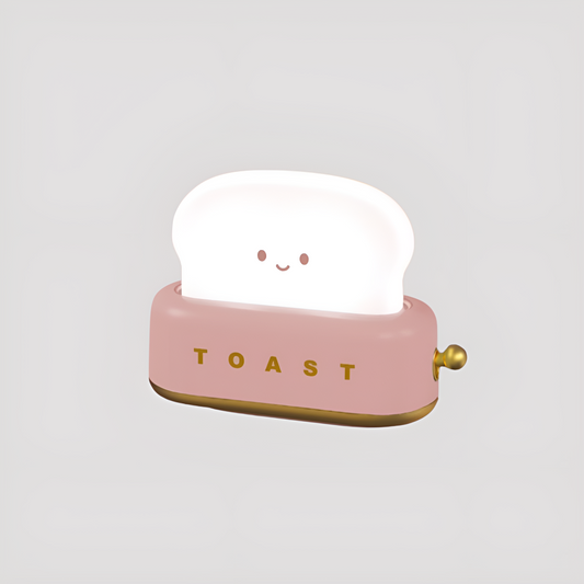 Cute Toast Night Light