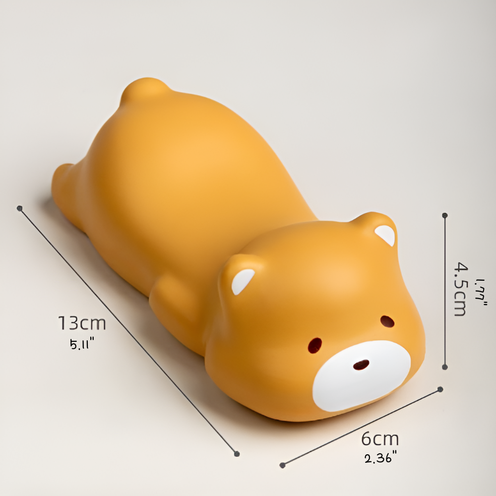 Kawaii animal memory foam wrist rest mouse pad cute cat bunny design