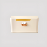 Smiley Face Cable Organizer Box Cutest Cord Storage for Cozy Desks