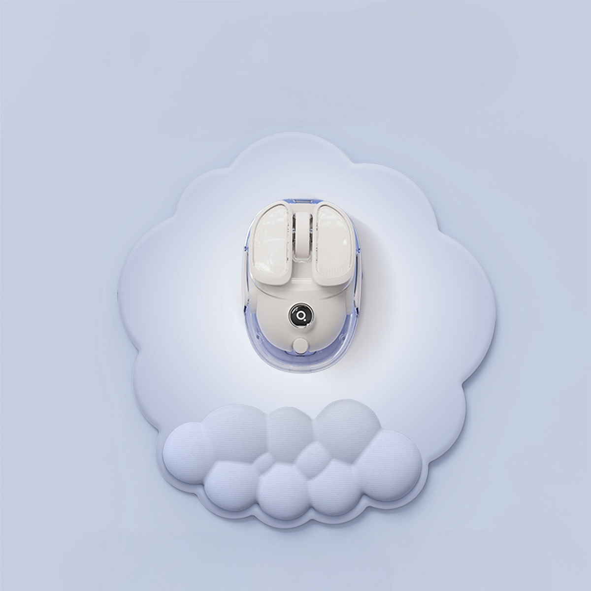 Cloud Wrist Rest Mouse Pad Soft Silicone Hand Cushion for Desk Setup