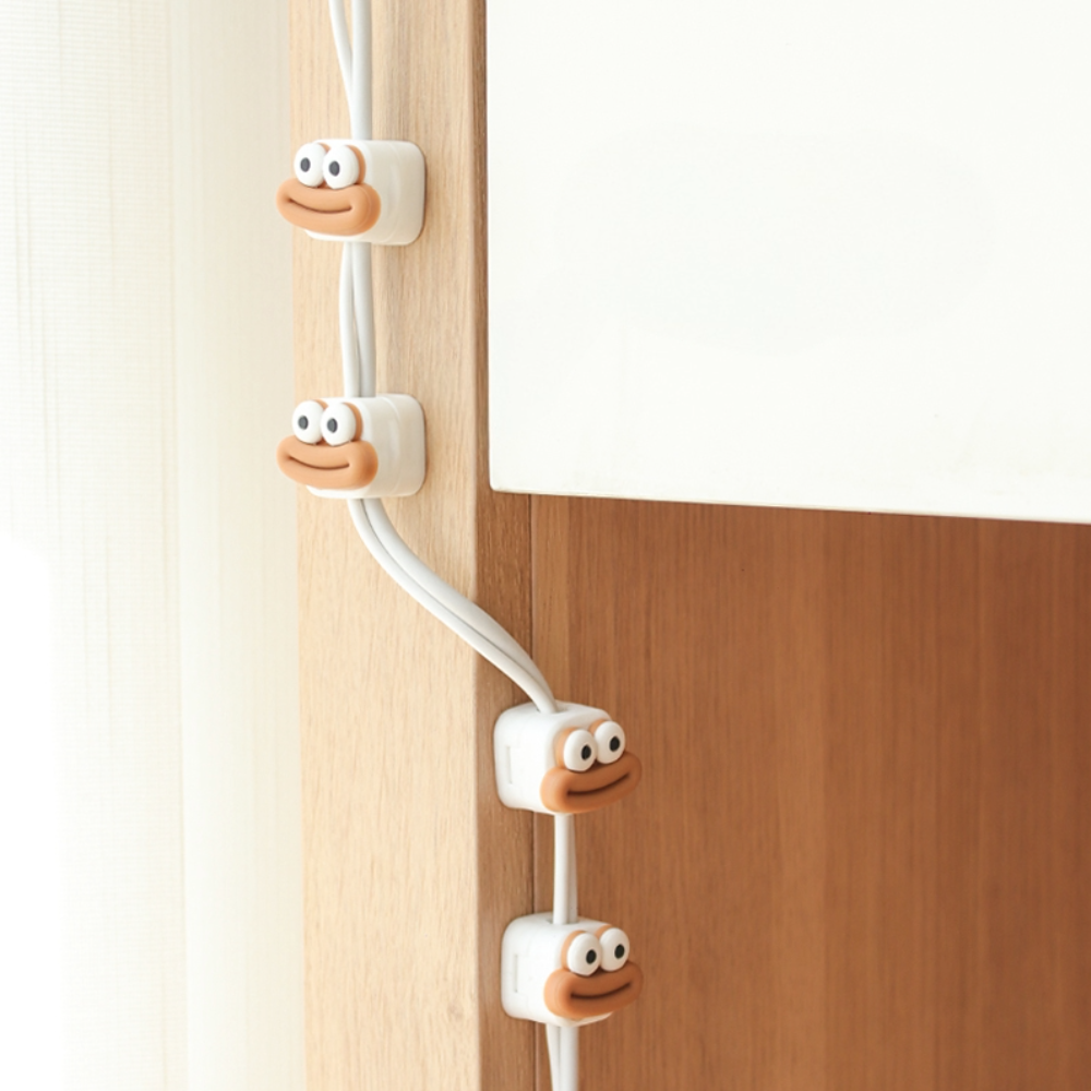 Cute Big Mouth Magnetic Cable Holders