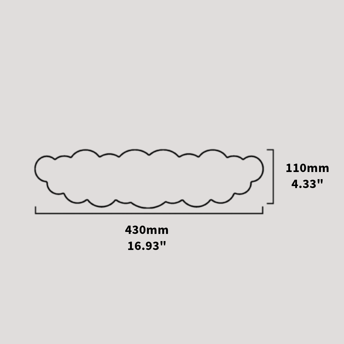 Cloud Wrist Rest Keyboard Soft Silicone Hand Cushion for Desk Setup