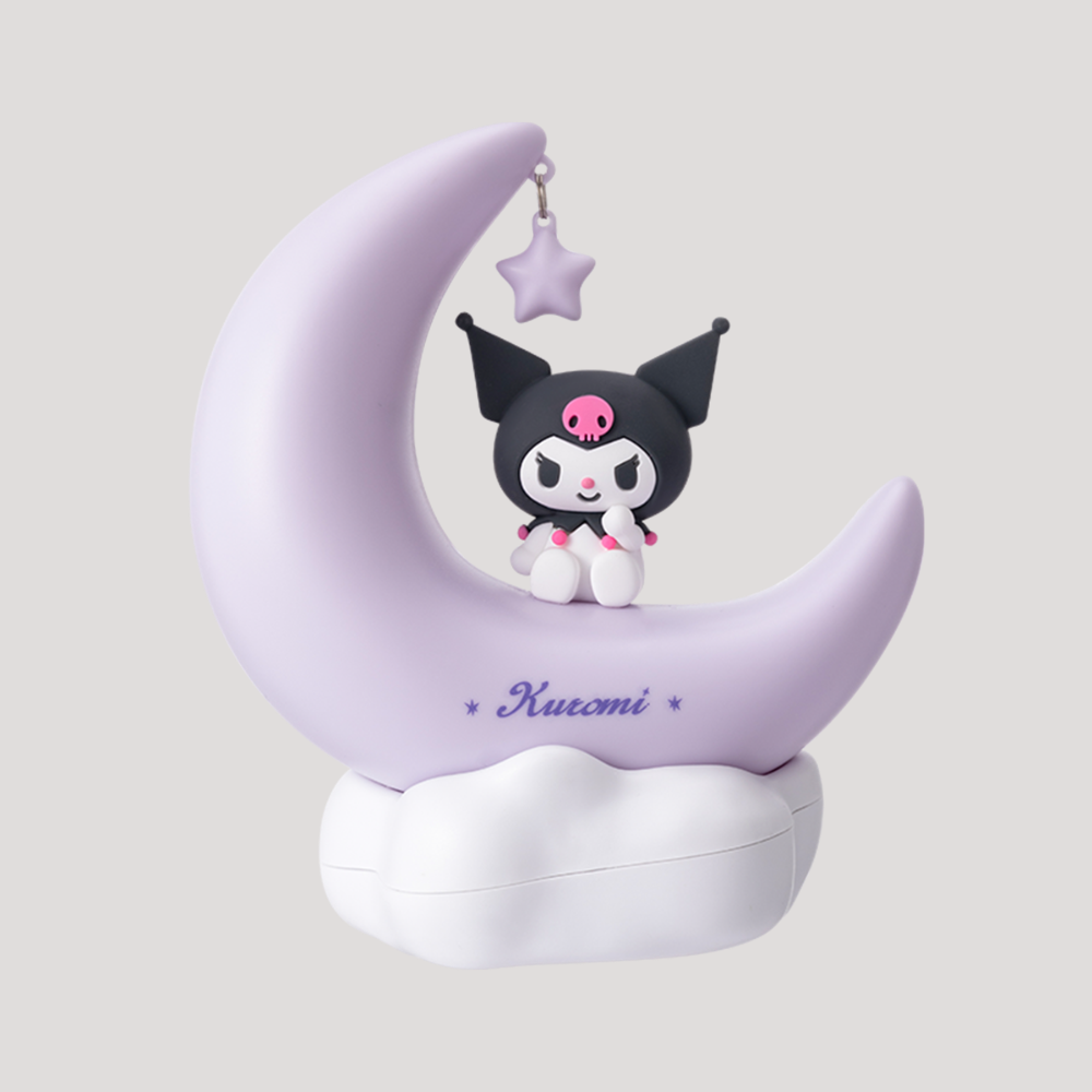 Sanrio Moon Light Night Lamp Cute Character Glow Decor