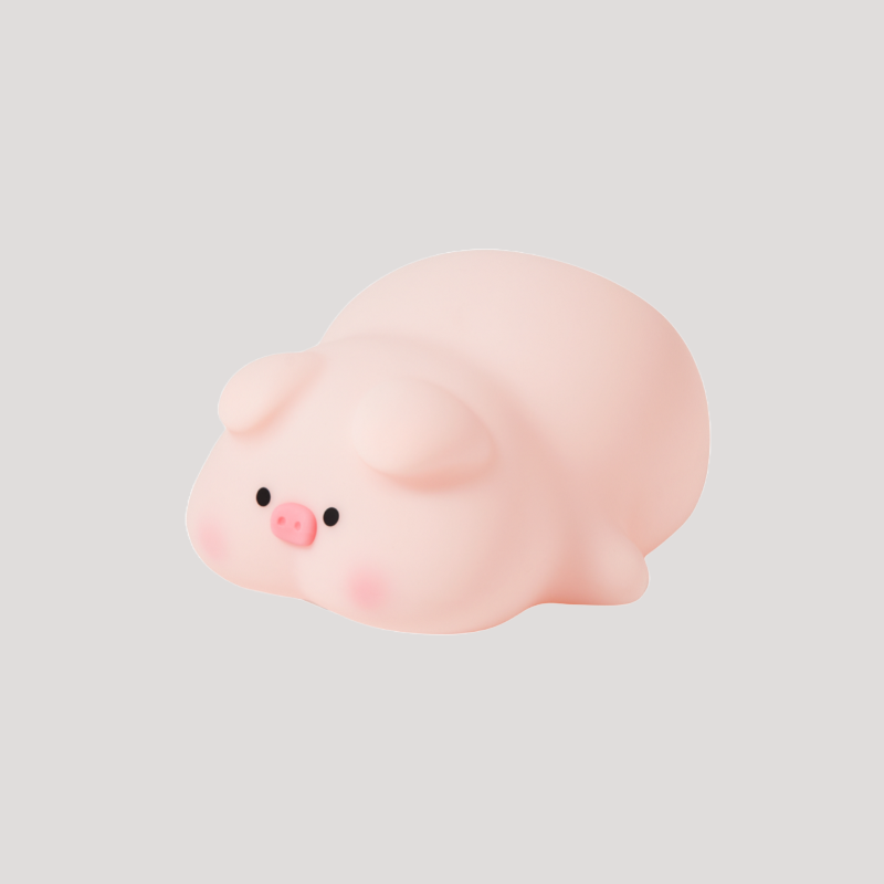 Piggy Mood Light Soft Silicone Touch Lamp