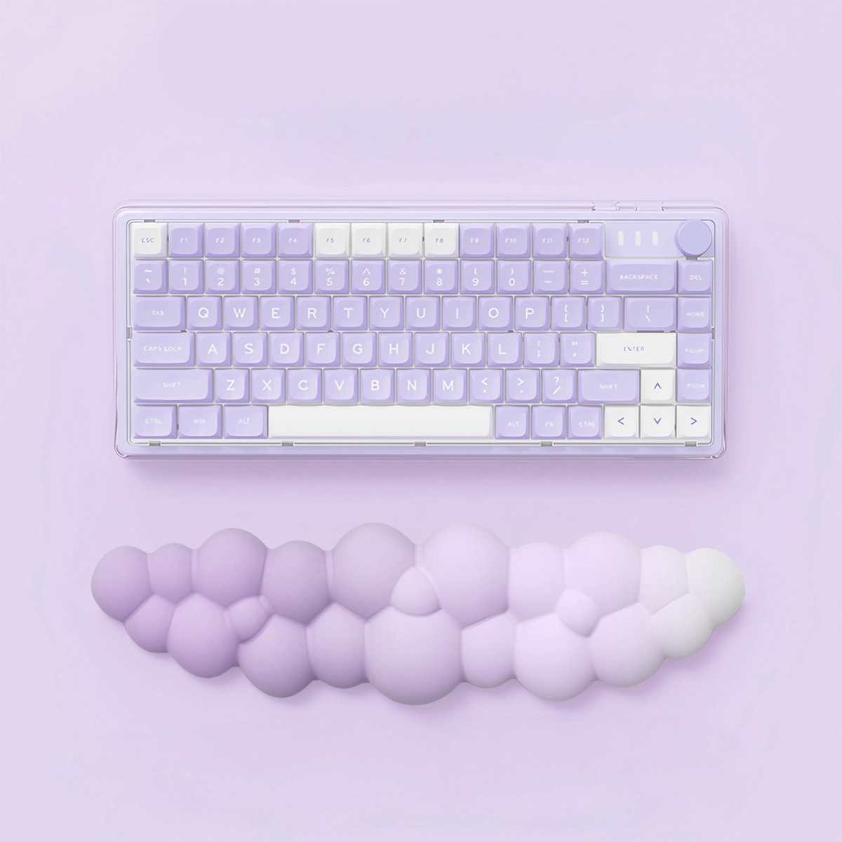 Cloud Wrist Rest Keyboard Soft Silicone Hand Cushion for Desk Setup