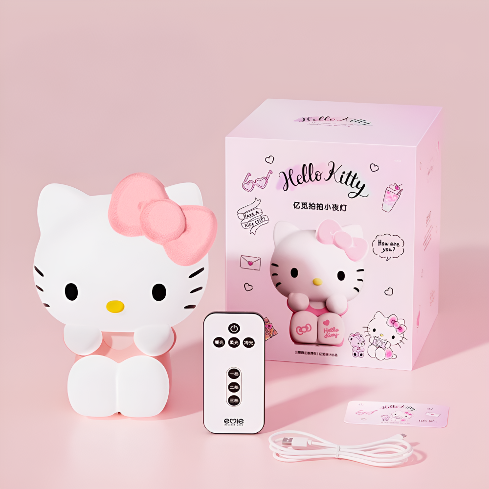 Hello Kitty Night Light with Remote