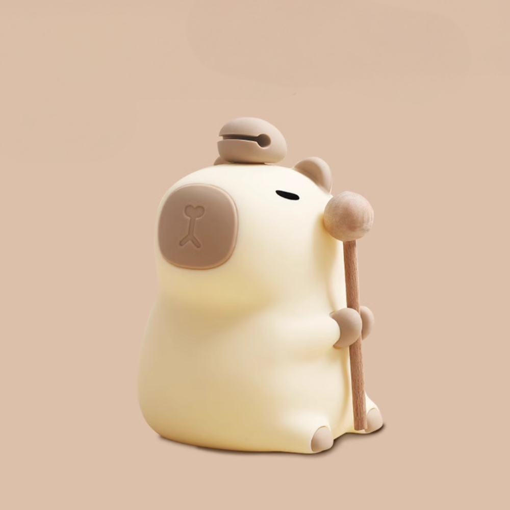 Kapibala Mood Light - Soft Silicone Mood Lamp with Tap Control