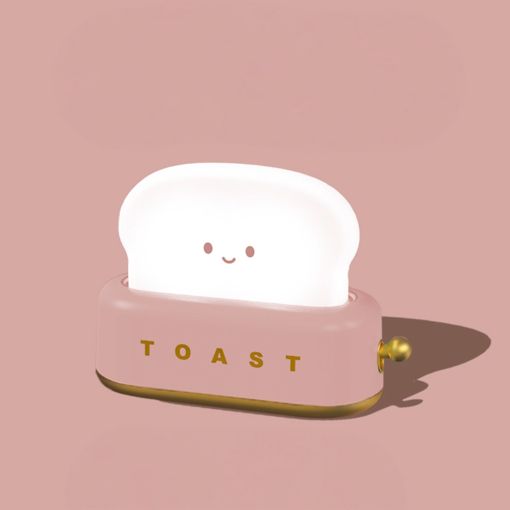 Cute Toast Night Light