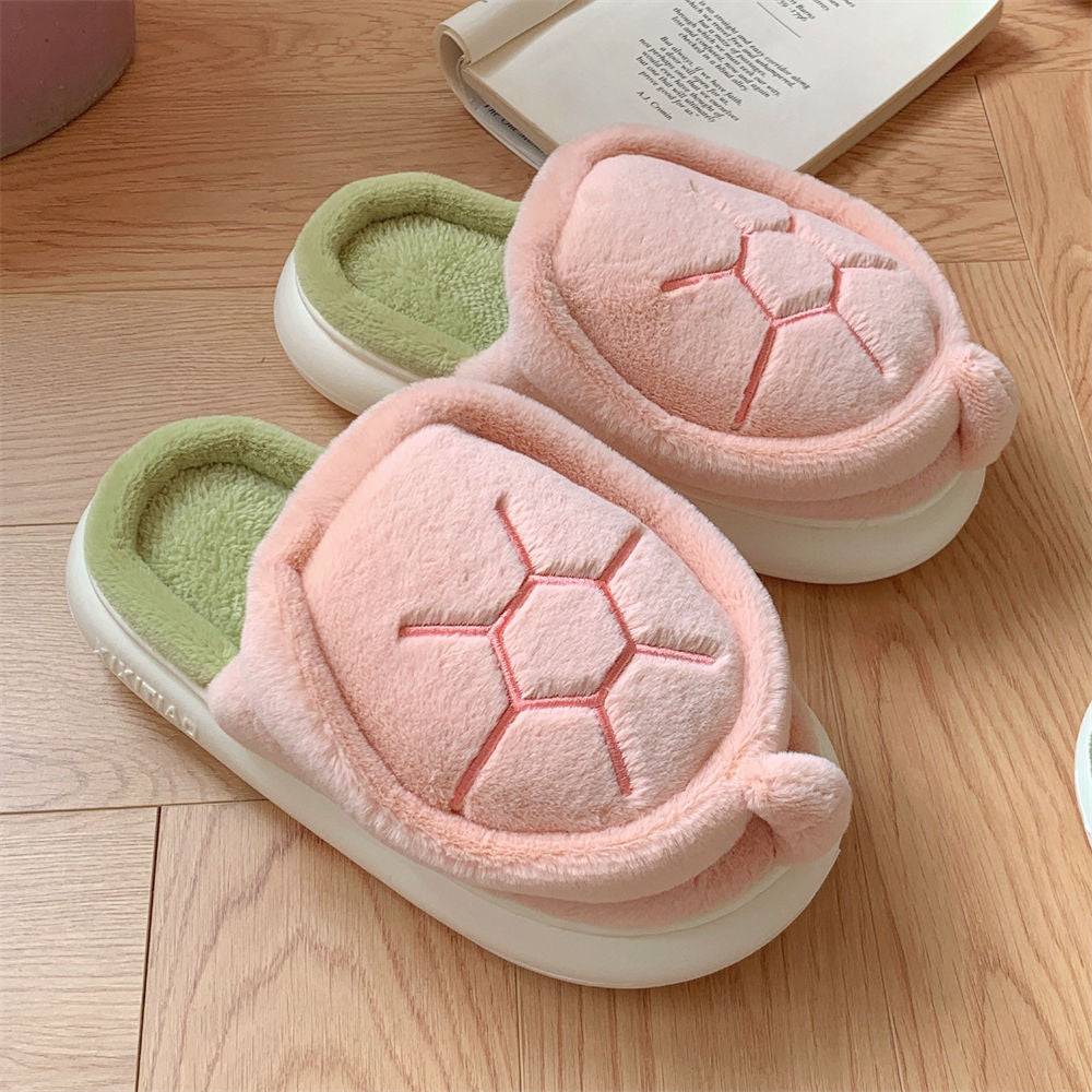 Kawaii Turtle Slippers Soft Foam House Slides with Non-Slip Sole, Cozy Cute Home Shoes for Women & Teens