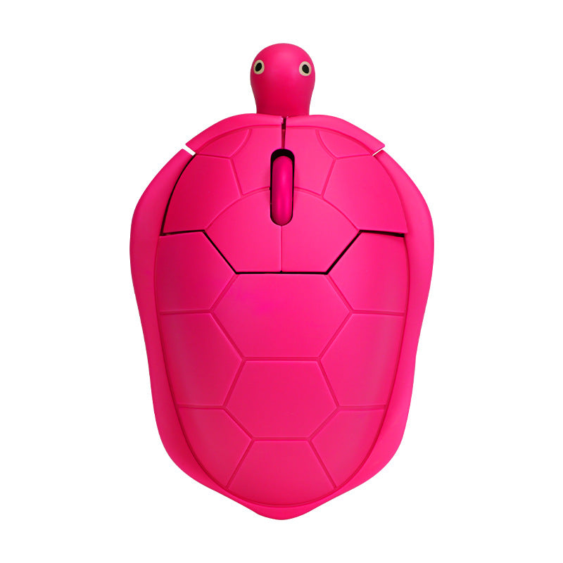 Kawaii Turtle Mouse Wireless or Wired Cute Animal Mouse, Silent Click, USB Plug-and-Play for Laptop PC Mac
