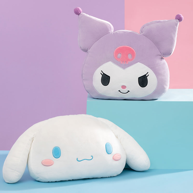 Sanrio Backrest Pillow  Soft Plush Chair Cushion for Cozy Support