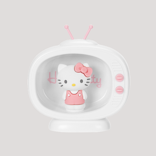 Sanrio TV Night Light  Retro-Inspired Battery Lamp for Desk & Display