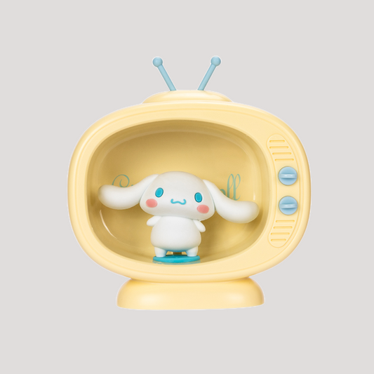 Sanrio TV Night Light  Retro-Inspired Battery Lamp for Desk & Display