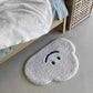 Cloud Pattern Area Rug - Modern Minimalist Decorative Carpet for Bedroom Living Room - Soft Non-Slip Floor Mat