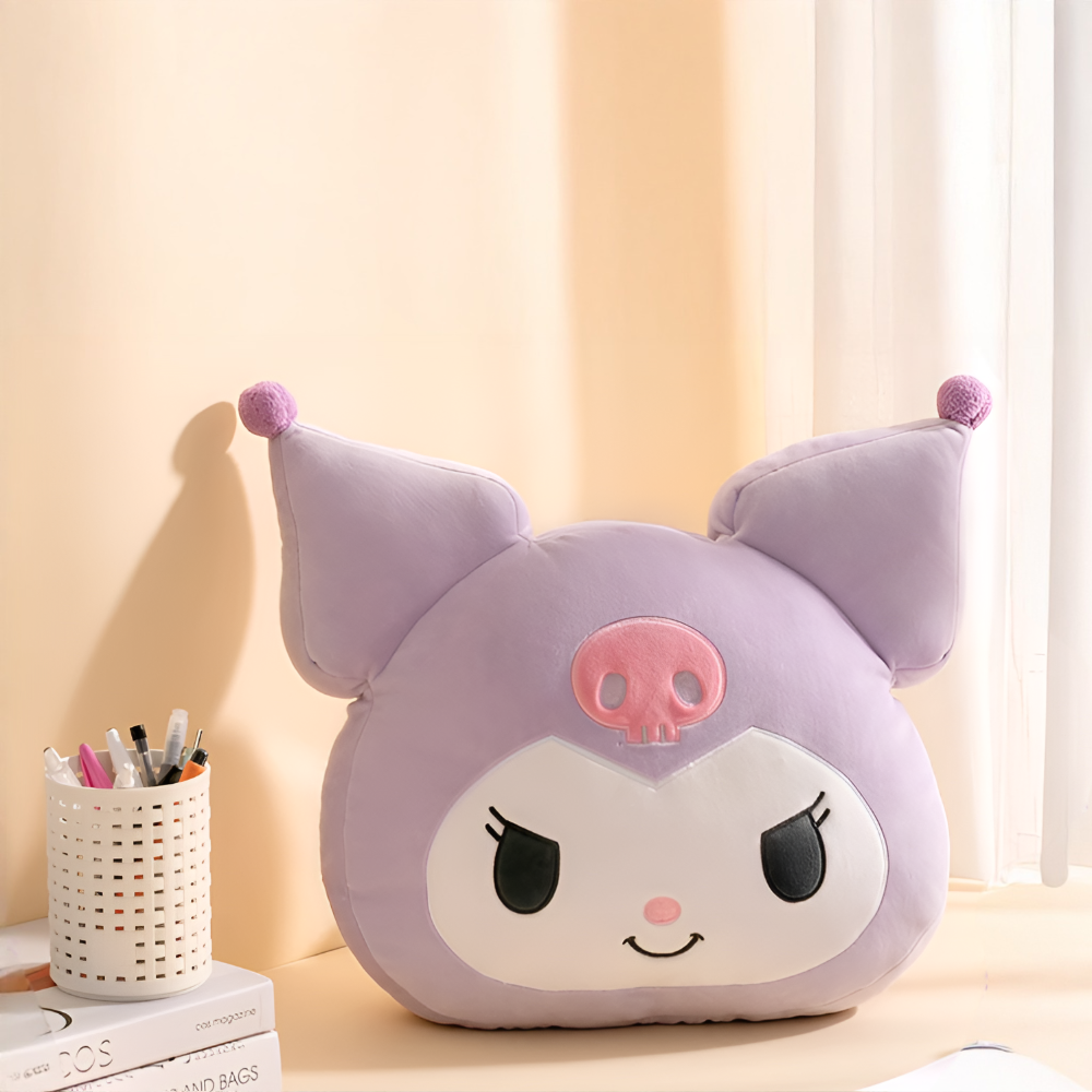 Sanrio Backrest Pillow  Soft Plush Chair Cushion for Cozy Support