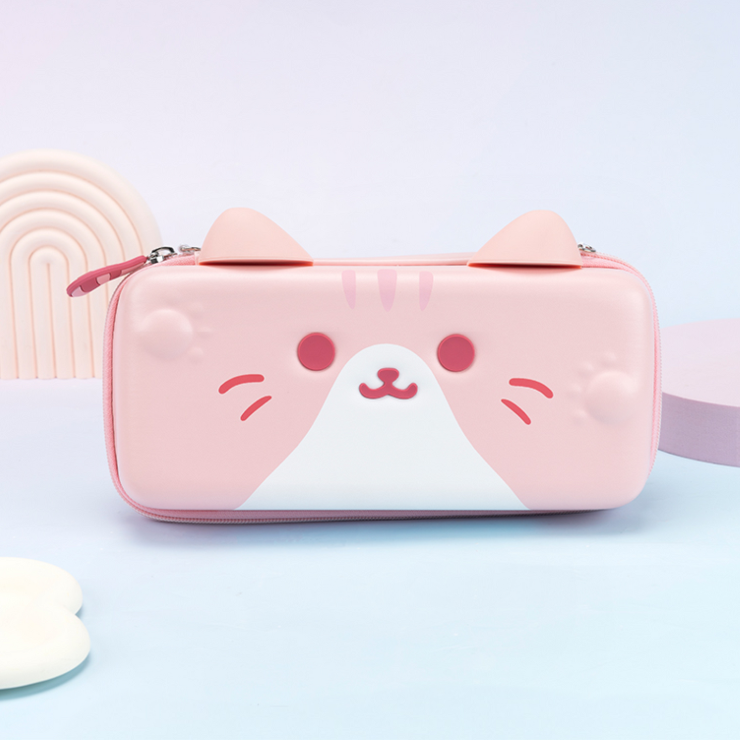 Nintendo Switch Carrying Case  Hard Shell Cat Design for Switch & OLED