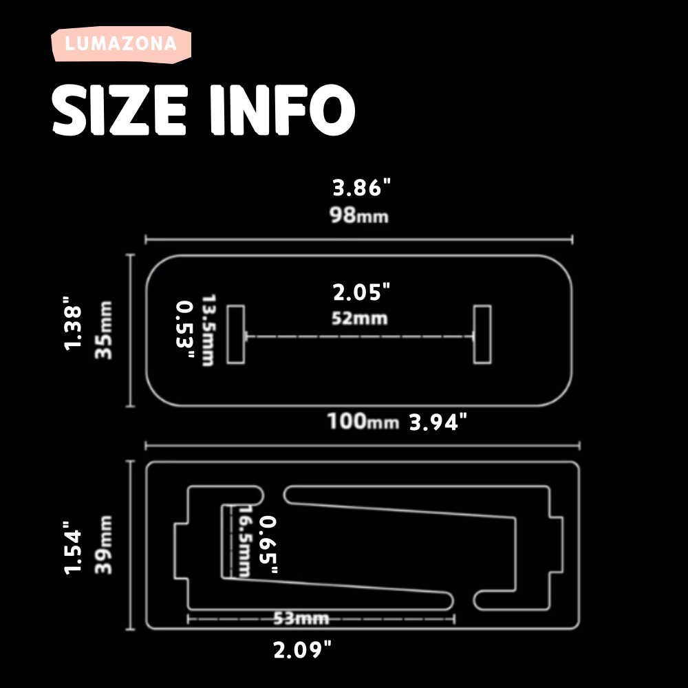 Water Ripple Acrylic Phone Stand - Clear Desk Phone Holder with Ocean Wave Design - Aesthetic Display Stand