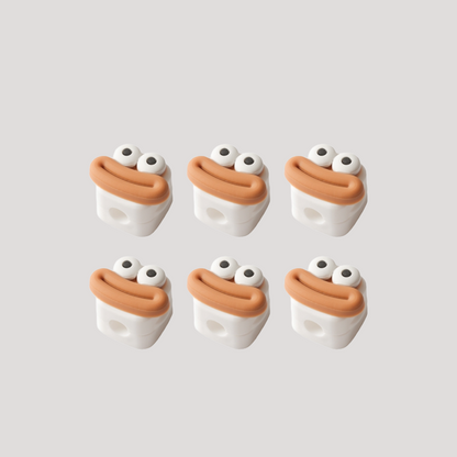 Cute Big Mouth Magnetic Cable Holders