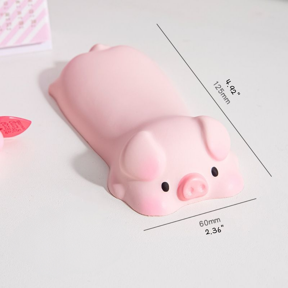 Kawaii animal memory foam wrist rest mouse pad cute cat bunny design