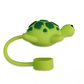 Kawaii Turtle Straw Cap for 10 mm Reusable Straws, Fits Stanley Cup Straws, Soft PVC Silicone Dust Guard Topper