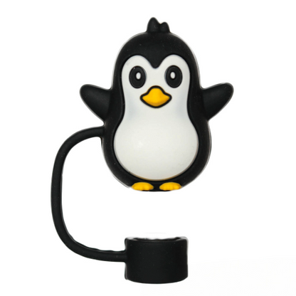 Kawaii Turtle Straw Cap for 10 mm Reusable Straws, Fits Stanley Cup Straws, Soft PVC Silicone Dust Guard Topper