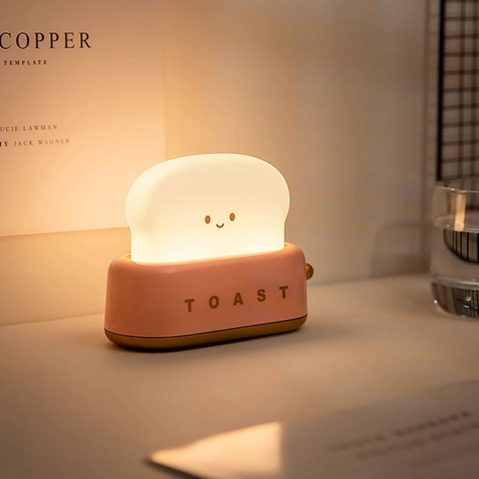 Cute Toast Night Light