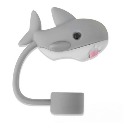 Kawaii Turtle Straw Cap for 10 mm Reusable Straws, Fits Stanley Cup Straws, Soft PVC Silicone Dust Guard Topper