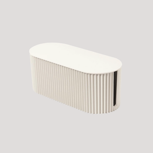Ripple Design Oversized Wire Storage Box  Power Cord, Data Cable, Charger, Socket Organizer for Cable Management