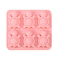 Turtle Silicone Mold Tray  6-Cavity Non-Stick Food-Grade Mold for Chocolate, Jelly, Gummies, Soap, and Ice