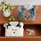 Kawaii puppy plush tissue box cover cute stuffed animal holder