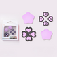 Kawaii Heart Joystick & Keycap Set for Nintendo Switch2 Cute Grip Covers for Joycon Controllers
