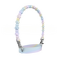 Silicone Beaded Water Bottle Lanyard Strap, Universal Cup Handle with Metal Clips, Eco Friendly Odor Free Carry Rope