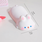 Kawaii animal memory foam wrist rest mouse pad cute cat bunny design