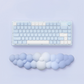 Cloud Wrist Rest Keyboard  Soft Silicone Hand Cushion for Desk Setup