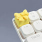 Cute 3D bow ribbon artisan resin keycap for Cherry MX mechanical keyboard