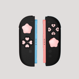 Kawaii Heart Joystick & Keycap Set for Nintendo Switch2 Cute Grip Covers for Joycon Controllers