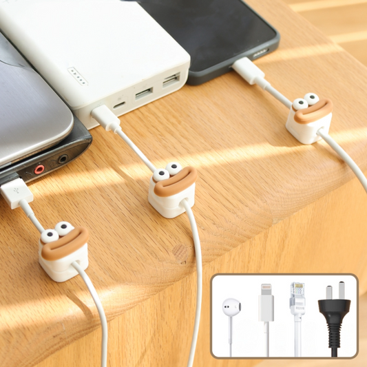 Cute Big Mouth Magnetic Cable Holders