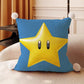 Kawaii Mario Luigi Throw Pillow Set - Cute Character Cushions for Sofa Bed Gaming Room - Aesthetic Lumbar Support Pillow for Office Chair - Decorative Gaming Pillows for Gamer Girls