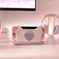 Magical Heart Switch Dock Cover  Cute Angel Wings Stand for Nintendo Switch Console