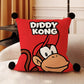 Kawaii Mario Luigi Throw Pillow Set - Cute Character Cushions for Sofa Bed Gaming Room - Aesthetic Lumbar Support Pillow for Office Chair - Decorative Gaming Pillows for Gamer Girls