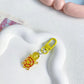 Kawaii Turtle Keychain Charm Jelly Acrylic Sea Turtle Bag Clip, Cute Key Ring for Backpacks, Totes, and Phone Cases
