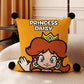 Kawaii Mario Luigi Throw Pillow Set - Cute Character Cushions for Sofa Bed Gaming Room - Aesthetic Lumbar Support Pillow for Office Chair - Decorative Gaming Pillows for Gamer Girls