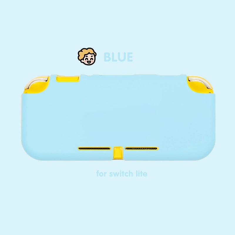 Matte TPU Half Case for Nintendo Switch Lite - Soft Protective Shell Cover with Ergonomic Grip - Multiple Colors Available