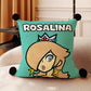 Kawaii Mario Luigi Throw Pillow Set - Cute Character Cushions for Sofa Bed Gaming Room - Aesthetic Lumbar Support Pillow for Office Chair - Decorative Gaming Pillows for Gamer Girls