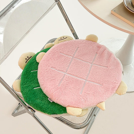 Kawaii Turtle Plush Collection  Seat Cushion, Pen Case, Coin Purse & Halterneck Bag