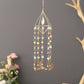 Crystal Moon Dreamcatcher Wind Chime - Kawaii Crescent Sun Catcher with Natural Stone Agate - Boho Wall Hanging for Gaming Room Bedroom - Aesthetic Window Decor for Gamer Girls