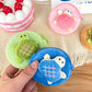 Kawaii Turtle Plush Coin Purse with Clip  Round Zipper Wallet & Bag Charm
